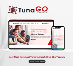 TunaGO Kurumsal Tanıtımlı Web Tasarım